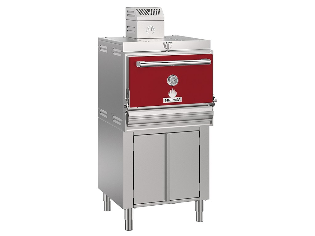 Oven Charcoal MIBRASA HMB 75 Red Door