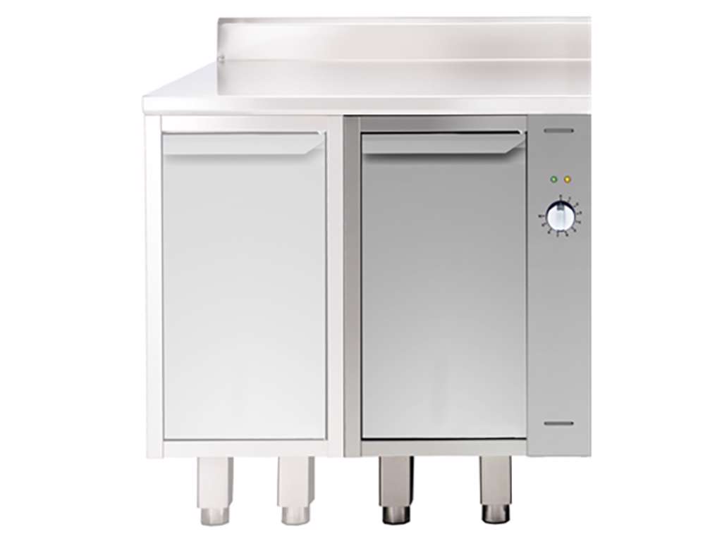 Heat cabinet with 1 hinged door, 500mm