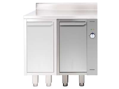 Heat cabinet with 1 hinged door, 500mm