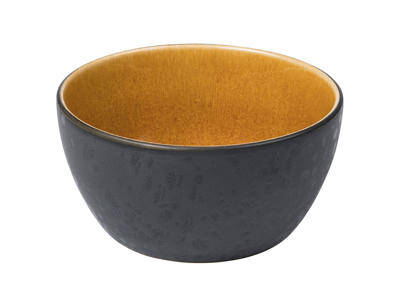 Bowl Ø12 cm Black/Amber BITZ