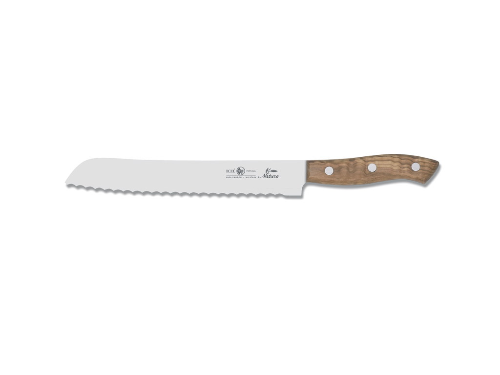 Bread knife, 20 cm, Icel Nature