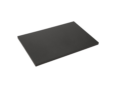 Cutting Board with Polyd Black Size 30x20x1cm