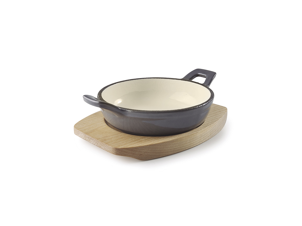 Frying pan cast iron Ø12 Gray