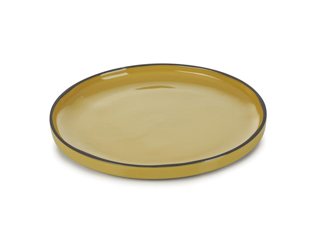 Plate Dessert Ø21 cm Yellow Caractere