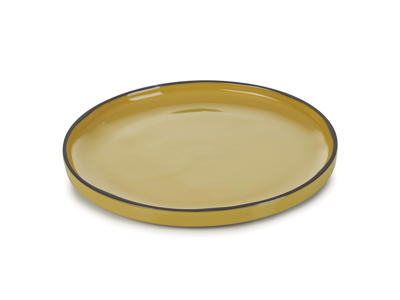 Plate Dessert Ø21 cm Yellow Caractere